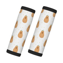 Capybara Luggage Handle Wraps 2 pcs