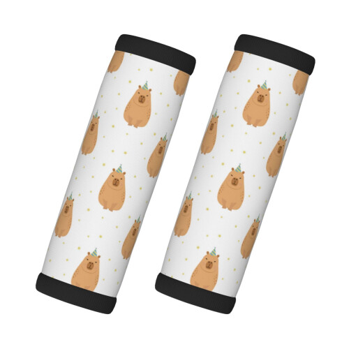 Capybara Luggage Handle Wraps 2 pcs