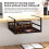 Under Shelf Basket Black Metal 2 Pack 4