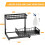Under Sink Organizer 2-Tier Metal Pull-Out Rack 2 Pack 7