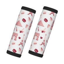 Luggage Handle Wraps Eiffel Tower Design 2 Pcs