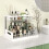 Under Sink Organizer Metal Pull-Out Shelf White 3