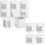 Tutuviw transparent gift boxes for sublimation mugs 12 pcs 1