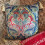 Διακοσμητικό μαξιλάρι Levtex Home Calabria 18x18 ίντσες μπλε χρυσό 2