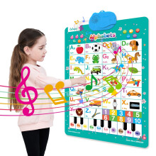 Electronic Talking ABC Wall Chart for Toddlers 2-5 Years