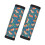 Luggage Handle Wraps with Floral Design 2 Pcs 1