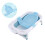 Siège de bain bébé OUSITAI avec support en filet et base antidérapante 1