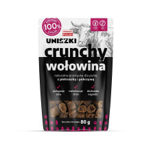UNISZKI Crunchy Beef with Parsley and Nettle - Dog Treat - 80g