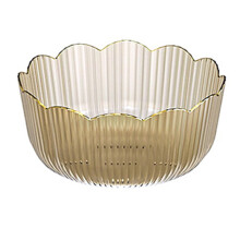 Corbeille à fruits en plastique transparent grande capacité