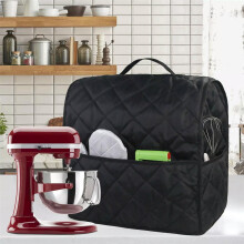 TUMALL Stand Mixer Dust Cover Black 36x23x36cm