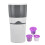 Coffee Maker Drip Compact for K-Cups Gray White 1