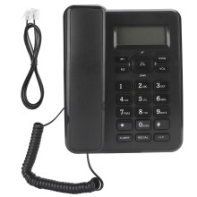 Tebru VoIP FXO Corded Desk Phone ABS Body