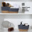 Cotton Woven Storage Basket with Handle 1 Pack 7