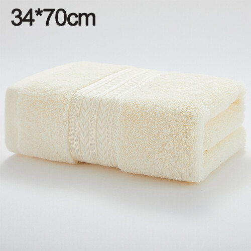 Quick-Dry Cotton Hand Towels - Absorbent, Lightweight, 1