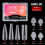 Nail Forms Set for Gel Extensions French Tip Full Cover 2