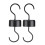Hummingbird feeder hanger metal S-type 2-pack 1