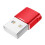 USB-A to USB-C adapter aluminum alloy mini 8