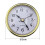 65mm quartz clock movement with gold Arabic numbers 7