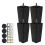 Miuline solid wood sofa legs walnut square 4 pcs 1