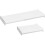 Expandable Closet Tension Shelf White 2 Pack 8
