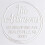 Round monogram embosser seal stamp 1.65 inch 1