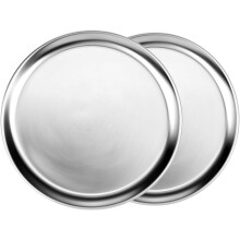 Soro Essentials pizzabrett i aluminium, 30 cm bred kant, 2-pakning