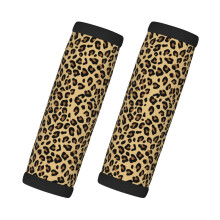 Leopard Print Luggage Handle Wraps 2 Pcs