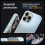 Θήκη iPhone15Pro Max λεπτή, αθόρυβη, μπλε 5