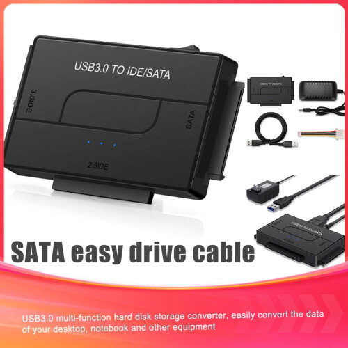 Adaptador USB 3.0 para IDE/SATA para HDD de 2,5"/3,5" 1