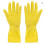 Reusable kitchen cleaning gloves long sleeve thick latex 1