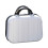 Makeup Storage Organizer ABS Travel Cosmetic Case White 1