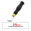 Professionele leerrandfrees 2,5 mm 5