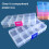 Jewelry Organizer Box Transparent Lightweight 1pc 3