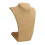 Necklace Pendant Display Bust Stand Khaki 1