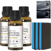 Crystal Coating for Car Plastic Parts 3 pcs