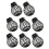 8Pcs Gutter Guards Leaf Filter Gutter Strainers Roof Downspout Guards Protector 4