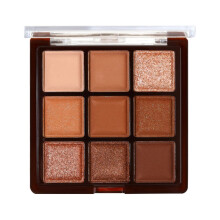 Chocolate Eyeshadow Palette Earth Tones Champagne 9 Colors