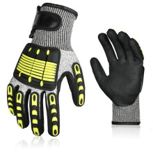 Gants de travail de sécurité résistants aux coupures et à l'abrasion - pour mécaniciens, jardiniers, charpentiers et travailleurs du tr