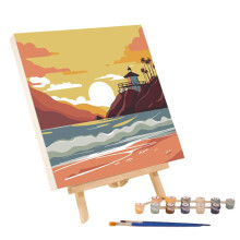 DIY Paint by Number Kit Digital Oil Painting Set