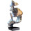 Abstract Statue Silence is Gold Resin Figurine Silver 1