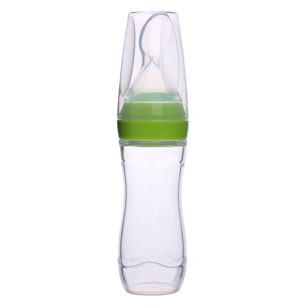 Silicone squeeze feeding spoon baby cereal 120ml