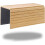 Bamboo Sofa Arm Tray with Cork Pad and Cup Holder 1