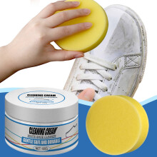 White Shoe Cleaner Kit with Sponge for Household Use