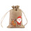 Christmas burlap gift bags with drawstring 25 pcs 7