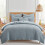 Levtex Home vaffelteppe chambray bomull 66x51 cm 3
