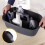 Shower Caddy Tote with Handle Gray 2 Pack 1