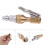 Brass Air Chuck Open Flow Heavy Duty Locking Tire Inflator 3