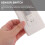 Infrared Motion Sensor Light 110V White Wall Mount 7