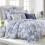 Διακοσμητικό μαξιλάρι Levtex Home Bennett μπλε λευκό 14x18 ίντσες 3