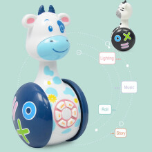 Wamans Musical Tumbler Toy with Lights and Songs for Kids